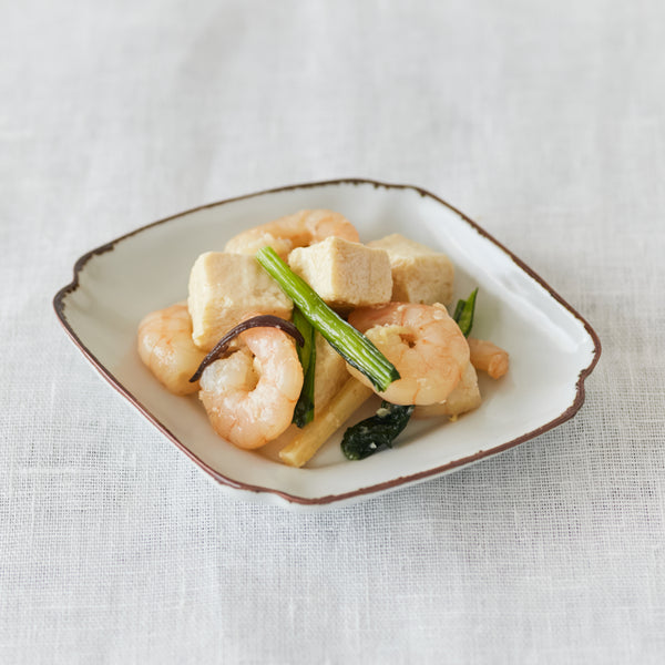 中式蝦仁炒豆腐