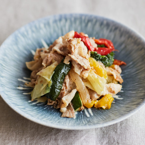 Stir-Fried Seven Vegetables with Salt Koji
