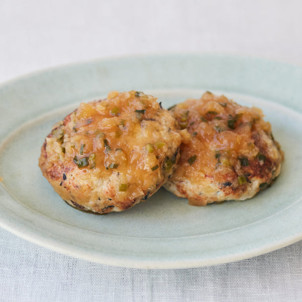 Tofu Hamburg Steak with Japanese Grated Daikon Sauce